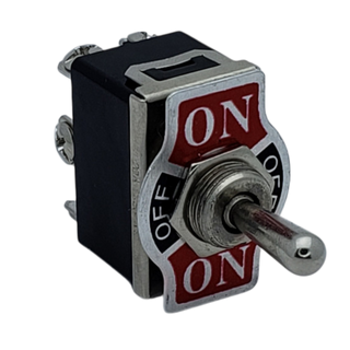 DPDT Bat Handle Toggle Switch On-Off-On 20A