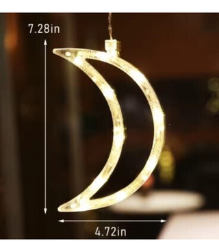 20 LED Moon Decoration Christmas Light - 3AAA Battery
