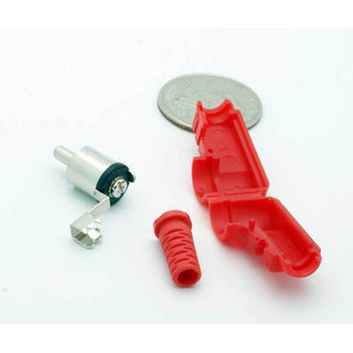 Right Angle Male RCA - Red