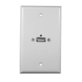 Philmore 75-687 - USB White Wall Plate