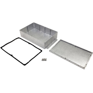8.5" x 5.5" x 2" Aluminum Die-Cast Box Sealed w/ Mounting Flange