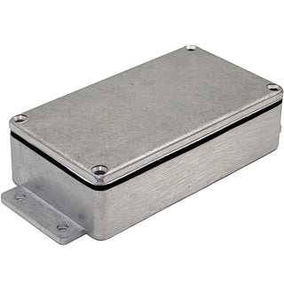 4.5" x 2.5" x 1" Aluminum Die-Cast Box Sealed w/ Mounting Flange