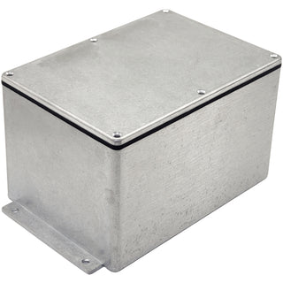 4.75"x6.75"x4" Aluminum Die-Cast Box Sealed w/Mounting Flange
