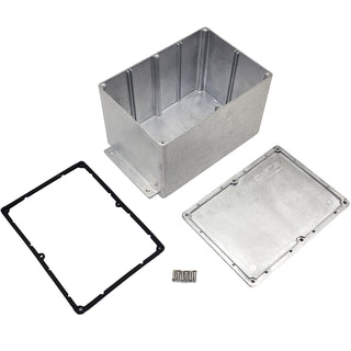 4.75"x6.75"x4" Aluminum Die-Cast Box Sealed w/Mounting Flange