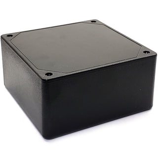 Plastic Enclosure,  4.6 in L x 2.2 in W x 4.6 in H , Black Texture Finish