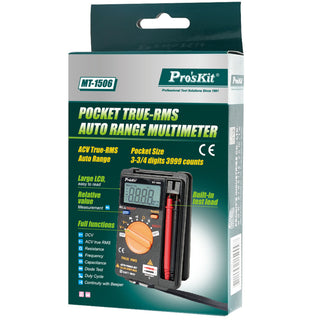 Mini Pocket Size Digital Multimeter - Auto-Ranging - True-RMS