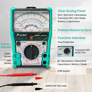 Protective Function Analog Multimeter AMM