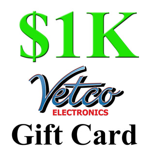 Vetco Electronics Gift Card - Choose Your Value
