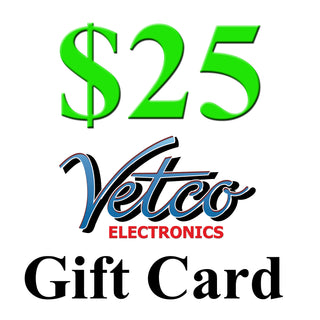 Vetco Electronics Gift Card - Choose Your Value