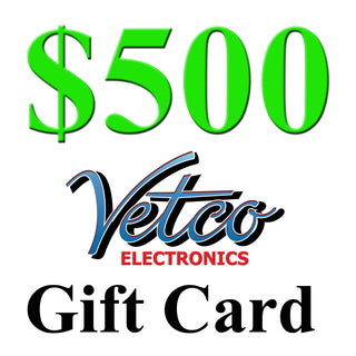 Vetco Electronics Gift Card - Choose Your Value