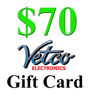 Vetco Electronics Gift Card - Choose Your Value