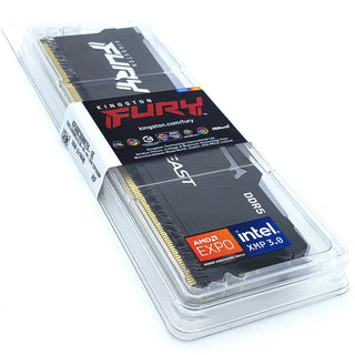 16GB DDR5 PC RAM Module - Kingston Fury RGB LED - Intel XMP 3.0, AMD EXPO