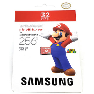 256GB Samsung Nintendo Switch 2 SD Express Card