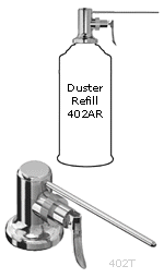 MG Super Duster Chrome Plated Refill Trigger Valve