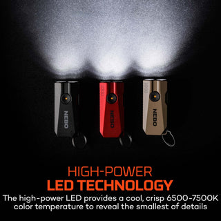 1K EDC Pocket Light Flashlight - USB C Rechargeable - NEBO