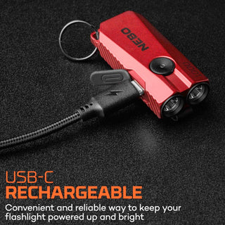 1K EDC Pocket Light Flashlight - USB C Rechargeable - NEBO