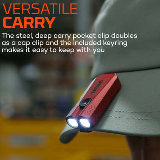 1K EDC Pocket Light Flashlight - USB C Rechargeable - NEBO