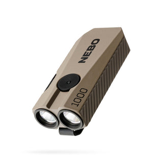 1K EDC Pocket Light Flashlight - USB C Rechargeable - NEBO