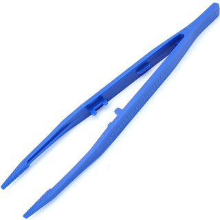 Lightweight Plastic Tweezers - 7" - Blue Color