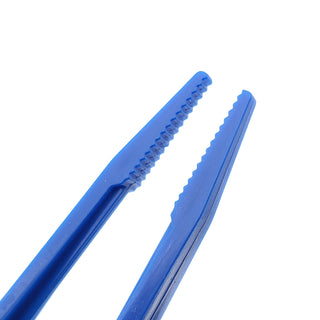 Lightweight Plastic Tweezers - 7" - Blue Color