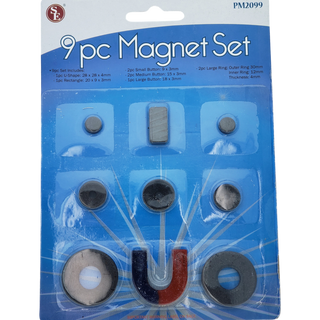 9PC Ceramic Magnet Set