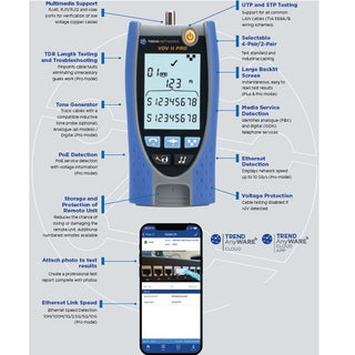 ST-158007 – VDV II – CABLE VERIFIER - TDR Meter (replaces ST-158002)