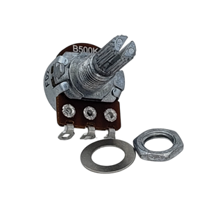 500K Linear 1/8W Potentiometer with Split Splined Shaft