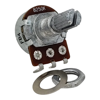 250K Linear 1/8W Potentiometer with Split Splined Shaft