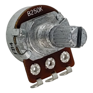 250K Linear 1/8W Potentiometer with Split Splined Shaft