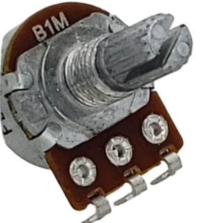 1M Linear 1/8W Potentiometer with Split Splined Shaft