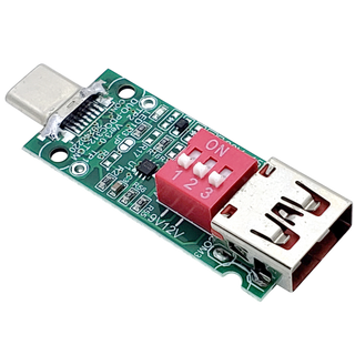 USB-C To USB-A PD QC 3.0 Decoy Trigger Board - Output Voltage Selector