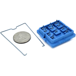 11-Pin PCB Relay Socket With Retaining Clip - Finder 92.13