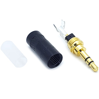 3.5mm Stereo Plug - Gold Plated, Metal Housing