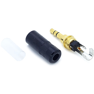 3.5mm Stereo Plug - Gold Plated, Metal Housing