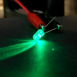 Green Flashing LED - 3 Pack - 1.5Hz Flash - 3.1V