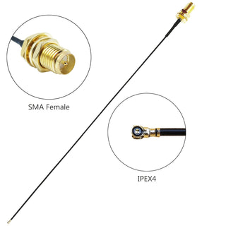 IPEX MHF4 WiFi Card Adapter - RP-SMA Female To Modern WiFi Card Port IPEX MHF4 For NGFF M.2