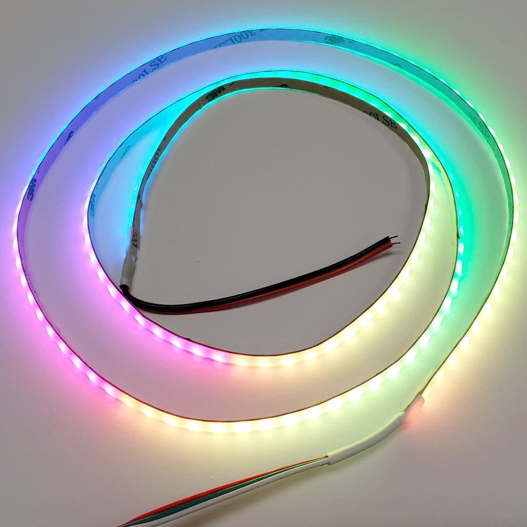 Mini Rgb Mini Diffused Addressable RGB LED Strip - 5V - 1M (3.28 ft) - WS2812