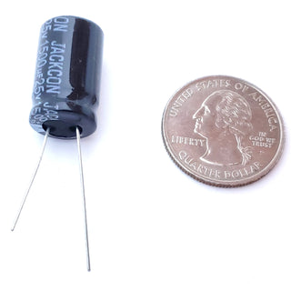 1500uF 25 Volt Electrolytic Capacitor