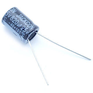 820uF 25 Volt Electrolytic Capacitor