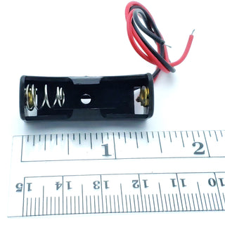 A23 12V Single Battery Holder With Leads