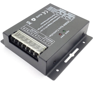 Professional RGBW LED Strip Controller - Linkable - With RF Remote - 12V Or 24V