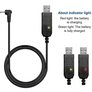 Baofeng USB Charging Cable (For Use With Extended Battery ONLY!)