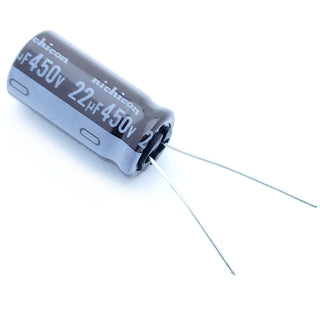 22uF 450 Volt Electrolytic Capacitor