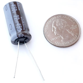 22uF 450 Volt Electrolytic Capacitor