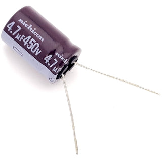 4.7uF 450 Volt Electrolytic Capacitor