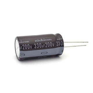 330uF 200V Electrolytic Capacitor - 105c - 20% - Radial Leaded