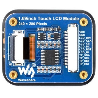 1.69inch Round LCD Display Module with Touch Panel - 240x280 - SPI And I2C