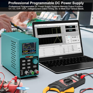 USB Programmable DC Bench Top Power Supply - 0-to-30V DC 10-to-0 AMPs