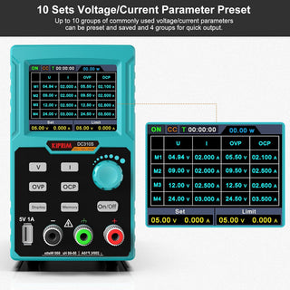 USB Programmable DC Bench Top Power Supply - 0-to-30V DC 10-to-0 AMPs