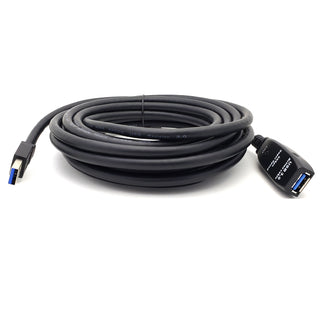 USB 3.0 - 16ft Active Extension Cable - USB A Male-Female